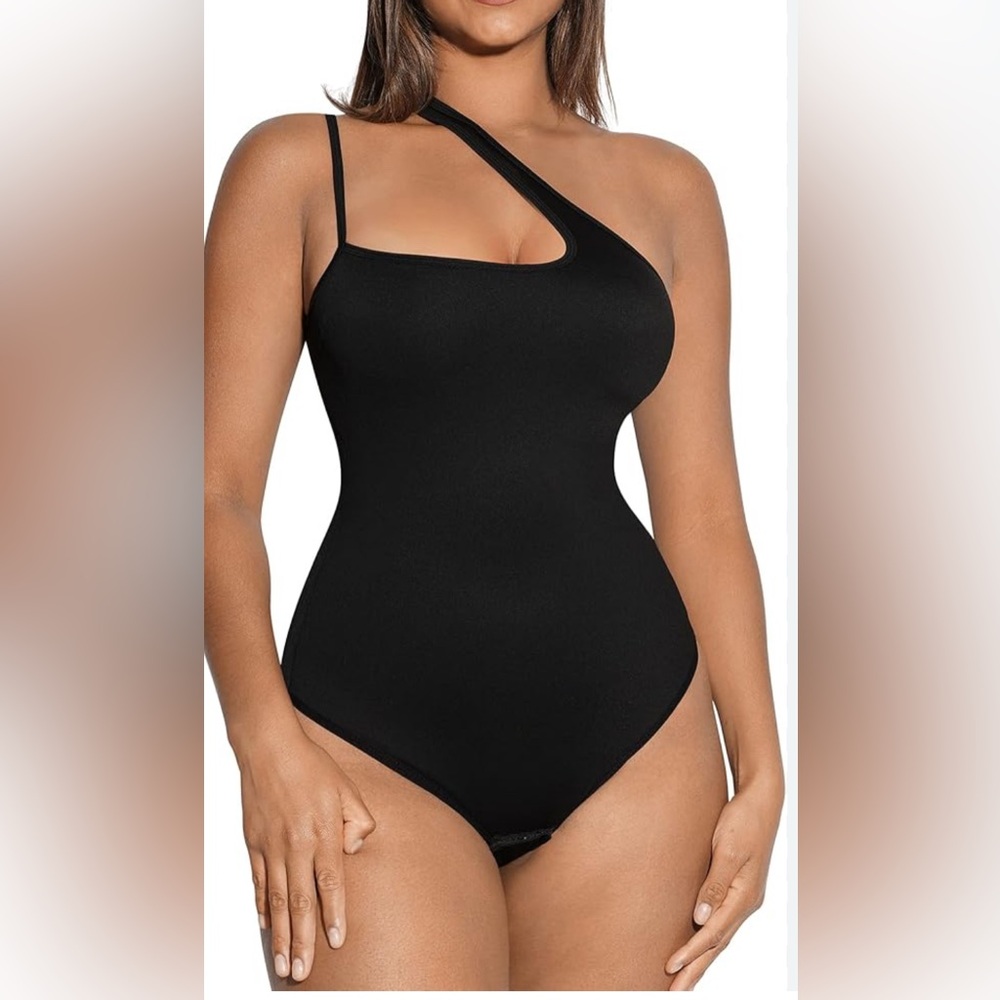Feeling It Girl One-shoulder Bodysuit
